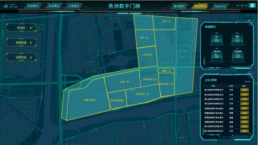 某某區(qū)數(shù)字門牌大屏(圖10)